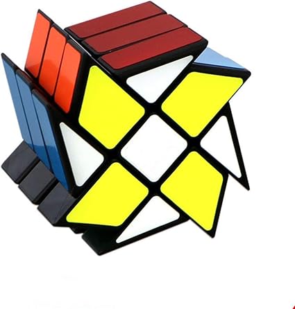 D ETERNAL Rubiks Rubix Rubic Windmill Cube 3x3x3 High Speed Magic Puzzle Cube