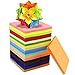 Caydo 1020 Sheets 20 Vivid Colors Double-Sided Origami Paper, 2 3/4 Inch Square 