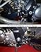 Motorcycle Rearset Foot Pegs Rear Set Footrests Fully Adjustable Foot Boards Fit For Suzuki GSXR750 GSXR600 1996-2005,GSXR1000 2000-2004,SV650 SV650S SV1000 SV1000S 1998-2014