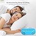 2 in 1 Anti Snoring Device, Snore Stopper and Silicone Nose Clip Sleeping Breath Aids, Nose Vents Plugs with Air Purifier for Comfortable Sleep.