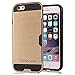 iPhone 6S Case, iPhone 6 Case,Thinkcase iPhone 6S Case Slim Card Slot Protective Cover iPhone 6S Phone Protective Cases Gold Case for iPhone 6S 6 6 4.7inch