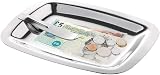 Olympia Square Stainless Steel Tip Tray Bill Clip 150mm Silver view 2