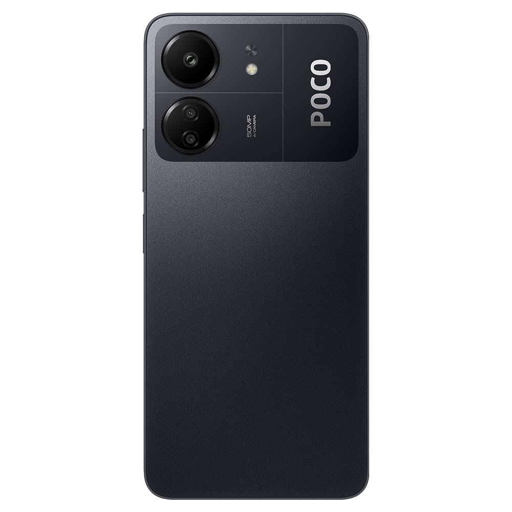 Xiaomi Poco C65 Smartphone 6+128GB No Contract Cell Phone 6.74 Inch Display MediaTek Helio G85 Octa-core Processor 50MP AI Triple Camera 5000mAh Battery NFC Dual SIM Black