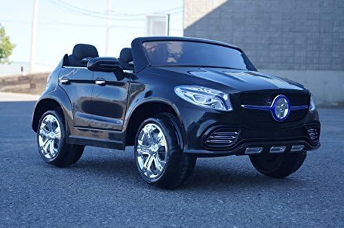 MERCEDES ML STYLE RIDE ON TOY CAR REMOTE CONTROL 24VOLTS BATTERY OPERATED 2 SEATER BLACK