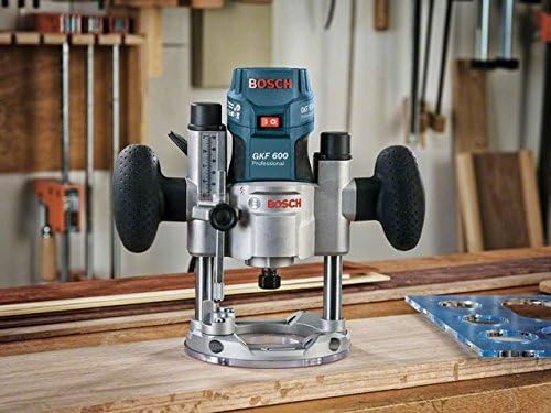 Bosch Professional TE 600 Plunge Unit (for Bosch Professional GKF 600), Blue, 270mm x 210mm - Image 5