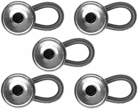 Qty 3 Metal Collar Extenders! (Wonder Buttons) Add up to 1/2 to Collar Size! by Metal Collar Extenders