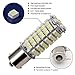 GRV Ba15s 1156 1141 High Power Car LED Bulb 102-3528 SMD DC 12V Super Bright Cool White Pack of 2