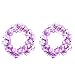 2X Artificial Azalea Garland Silk Flower Vine Wedding Garden Decoration - Purple