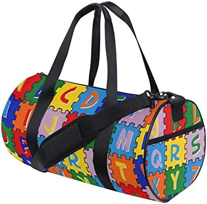 Amazon Co Jp ボストンバッグ 子アルファベット 柄 スポーツバッグ ジムバッグ ダッフルバッグ ドラムバッグ 大容量 乾湿分離 撥水 軽量 修学旅行 機内持込 旅行バッグ ユニセックス 3way ホーム キッチン