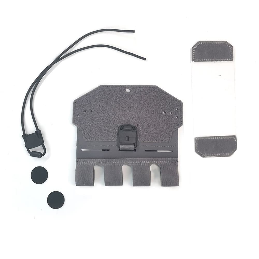 Tactical Vest Phone Holder - Chest Mount for MOLLE Plate Carrier, Airsoft Vest Holster for Universal Mobile Phones