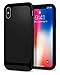 Spigen Neo Hybrid Designed for Apple iPhone X Case (2017) - Black & Shiny Black