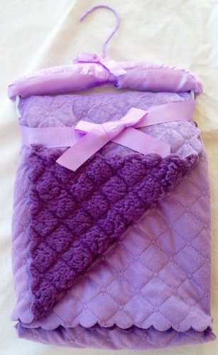 Payton Collection Reversible Sherpa Baby Blanket