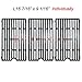 bbq factory Replacement Cast Iron Cooking Grid Porcelain coated (3-pack) for Select Gas Grill Models By Chargriller,Jenn-air, Vermont Castings Gas Grill and Others