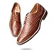 Men's Wingtip Classic Italy Lace-up Black Dress Shoes