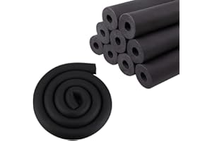 ZANGBOER Pipe Insulation,Foam tubing 3/4inch (3/4" ID , 6FT) for Pipeline,Guitar Rack , Utensils,and Roof Rack, etc (3/4x1-31/64)