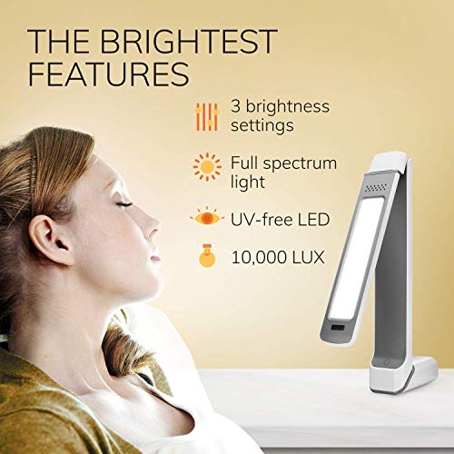 Circadian Optics Lumos 2.0 Light Therapy Lamp Ultra Bright 10,000 Lux