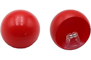PEHHAH Cordless Plastic Red Clown Nose from Juggling for Party Halloween Costume Supplies Christamas 1 Pack