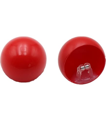 Nez De Clown Rouge En Silicone Souple – Pince-nez Sans Fil Confortable – Parfait Pour Fêtes, Halloween, Noël Et Déguisements