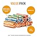 Coin Roll Wrappers 500-Count Assorted Flat Coin Papers Bundle of 125 Each Quarters Nickels Dimes Pennies