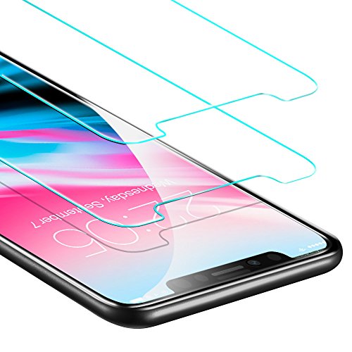 iPhone-X-Screen-Protector-ESR-2-Pack-iPhone-X-Tempered-Glass-Screen-Protector-with-Installation-Kit-Force-Resistant-Up-to-22-Pounds-Case-Friendly-for-iPhoneX-58-inch-2017-released-version