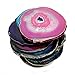 4 (FOUR) Agate Slice Coaster - Mixed Colored Agate Coasters Rock Paradise COA (AM10B3)