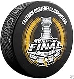 2016 NHL Eastern Conference Champions Pittsburgh Penguins Puck (Sherwood)