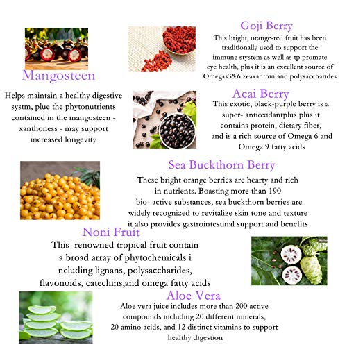 Resveratrol Mangosteen Pomegranate Juice Drink w. Delicious Taste by