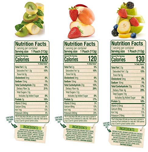 image for Sprout Organic Baby Food Power Pak Toddler Variety Pouches  6 Superble