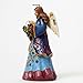 Jim Shore Beauty Blooms from Within Angel with Flowers in Glass Figurine