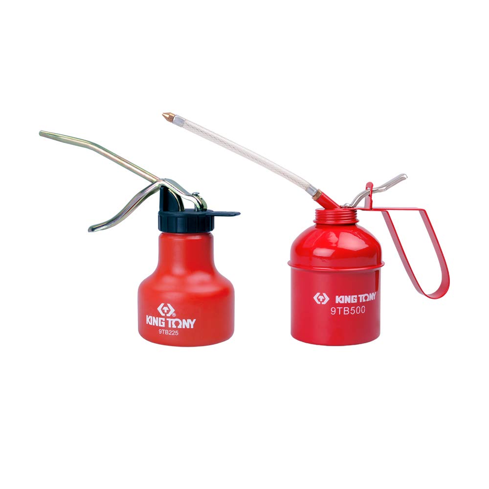 KING TONY 9TB225 Plastic Pressure Oil Can, 225 cc Capacity