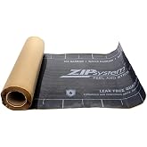 ZIP System Peel &amp; Stick Roof Underlayment, Standard Temp, Waterproof | Adhesive Waterproof Roof Membrane, Rubberized Asphalt Nail Seal Barrier, Slip-Resistant Surface, Standard Temp Application
