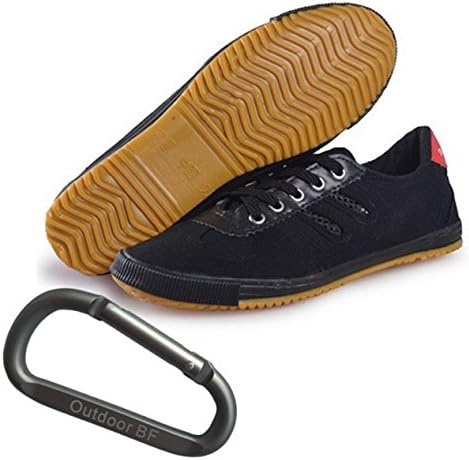 OutdoorBF Motion Light Shoes/Martial Arts Shoes (Black, 37 (Men 5 1/2,Women/ 6))