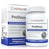 Natural Sleep Aid Pills for Adults - Best Non-Addictive Sleeping Supplement To Help You Sleep Faster and Longer - Deep Sleep Formula with 5-HTP, Melatonin, L-Theanine & GABA - 60 Vegetable Capsules