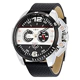 Diesel Watches Ironside Chronograph Leather Watch