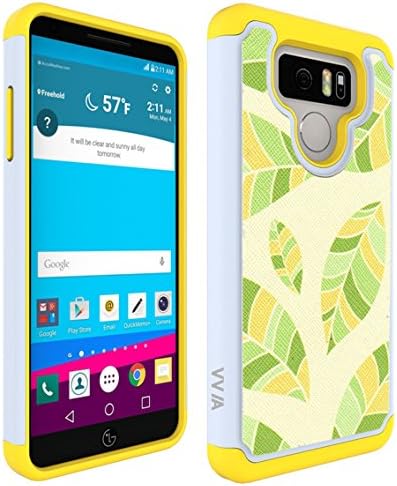LG G6 Case ,VVIA Shockproof PC &amp; Flexible Silicone Hybrid Armour Protective Case,High Impact Defender Bumper Case for LG G6 (Yollew)