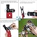 Vorida Cell Phone Camera Lens Kit, 12X Telephoto Lens Clip-on Lenses Phone Lens with Fisheye Lens, Compatible for iPhone X 8 7 6 Plus iPad Samsung etc. Smartphone