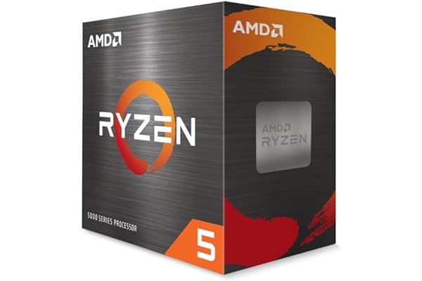 Processador AMD Ryzen 5 5500 100100000457BOX, Cerâmica cinza