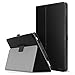 TiMOVO Folio Case for All-New Fire HD 10 Tablet (9th Generation, 2019 Release and 7th Generation, 2017 Release) - Slim Folding PU Leather Stand Cover Case for Amazon Fire HD 10 Tablet, Black