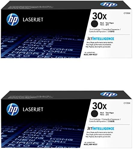 hp 30x original black laserjet toner cartridge cf230x