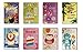 Assorted 8 Pack Handmade Embellished Birthday Greeting Cards Boxed Set of 8 Designs for Kids, Boys & Girls. Assortment Deisgn of Cake, Robot, Monkey, Butterfly, Owl, Lion