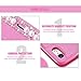 Elaco Women Iphone Case For iPhone 6/6s 4.7 inch /For iPhone 6 Plus 5.5inch/ iPhone 7 4.7inch/iPhone 7 Plus 5.5inch Wallet Card Magnetic Case Cover (Hot Pink, iPhone 6/6s 4.7inch)