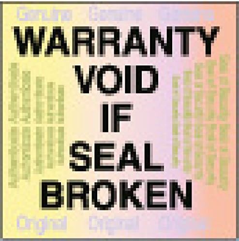 NPLABEL Warranty Void 3D Hologram Stickers (12.5x12.5 mm) - Pack of 144