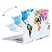 MOSISO Compatible with MacBook Air 13 inch Case (Models: A1369 & A1466, Older Version 2010-2017 Release), Plastic Pattern Hard Shell Case & Keyboard Cover & Screen Protector, World Map White Base