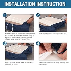 H.VERSAILTEX Stretch 2 Piece T Cushion Sofa