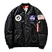 HZCX FASHION Men's Zipper Up Casual Light Weight Flight Bomber Jackets