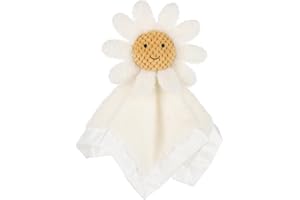 Apricot Lamb Daisy Soft Loveys for Babies, Security Blanket for Baby Boy and Girl, 13.8 Inches for Infant and Toddlers