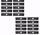 PROVEN PART Set of 20 Edger Blades 8 Inch X 2 Inch Replaces Echo 720237001 Stihl 4133 713 4102 578 39 28-02