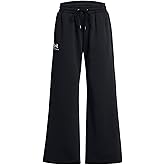 Under Armour Womens Icon Fleece Wide Leg Pants - Ultra-Soft Mid-Weight Fleece