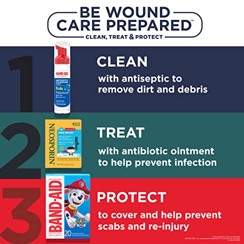 BandAid Brand Adhesive Bandages for First Aid, Nickelodeon PAW Patrol, Assorted, 20 ct Pricepulse