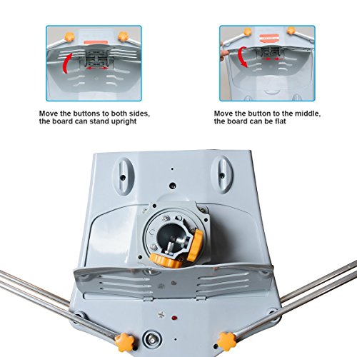 TV-AntennaVIEWTEK-Outdoor-Amplified-HDTV-Antenna-with-Adjustable-Antenna-Mount-Pole-150-Miles-Range-360-Rotation-Wireless-Remote-for-a-better-reception-with-4K-ready